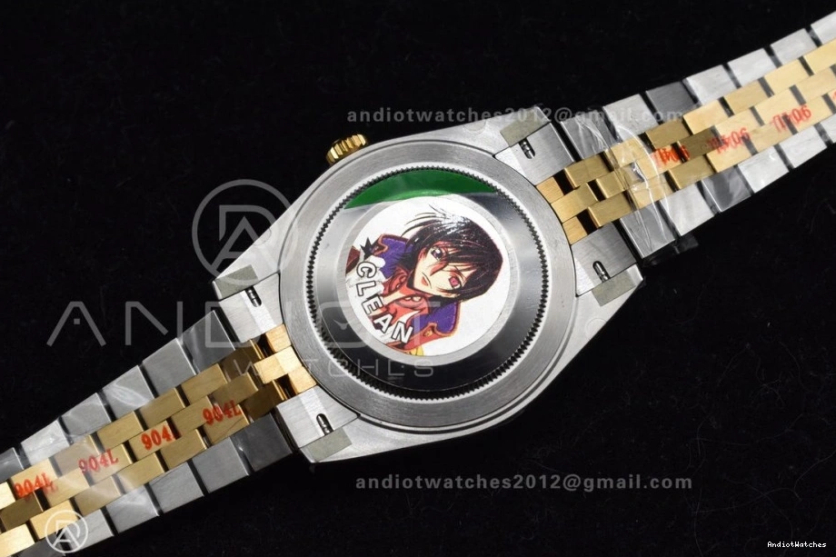 Steel SS VR Edition Bracelet Best 904L Clean YG 607 41 Stick Dial Jubilee on DateJust 1:1 UrbanChic 126333 YG 0127